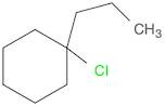 Cyclohexane, 1-chloro-1-propyl-