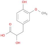 Benzenepropanoic acid, α,4-dihydroxy-3-methoxy-