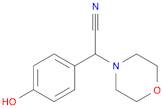 4-Morpholineacetonitrile, α-(4-hydroxyphenyl)-