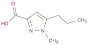 1H-Pyrazole-3-carboxylic acid, 1-methyl-5-propyl-