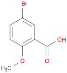 Benzoic acid, 5-bromo-2-methoxy-