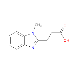 1H-Benzimidazole-2-propanoic acid, 1-methyl-