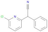 2-Pyridineacetonitrile, 6-chloro-α-phenyl-