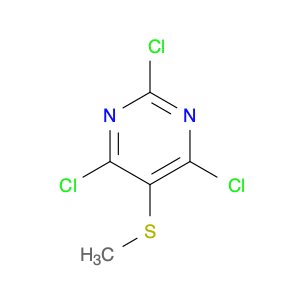 2,4,6-Trichloro-5-(methylthio)pyrimidine