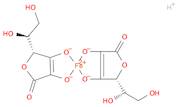 Ferrate(2-), bis[L-ascorbato(2-)-κO2,κO3]-, hydrogen (1:2)