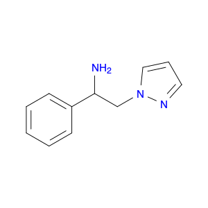 1H-Pyrazole-1-ethanamine, α-phenyl-