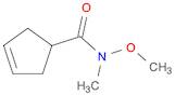 3-Cyclopentene-1-carboxamide, N-methoxy-N-methyl-