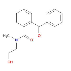 Benzamide, 2-benzoyl-N-(2-hydroxyethyl)-N-methyl-