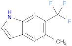 1H-Indole, 5-methyl-6-(trifluoromethyl)-