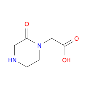 1-Piperazineacetic acid, 2-oxo-