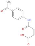 2-Butenoic acid, 4-[(4-acetylphenyl)amino]-4-oxo-, (2Z)-