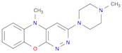 5H-Pyridazino[3,4-b][1,4]benzoxazine, 5-methyl-3-(4-methyl-1-piperazinyl)-