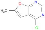 Furo[2,3-d]pyrimidine, 4-chloro-6-methyl-