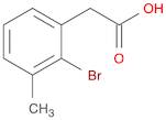 Benzeneacetic acid, 2-bromo-3-methyl-