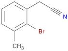 Benzeneacetonitrile, 2-bromo-3-methyl-