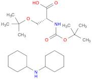 D-Serine, N-[(1,1-dimethylethoxy)carbonyl]-O-(1,1-dimethylethyl)-, compd. with N-cyclohexylcyclo...