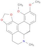 5H-Benzo[g]-1,3-benzodioxolo[6,5,4-de]quinoline, 6,7,7a,8-tetrahydro-11,12-dimethoxy-7-methyl-, (7…