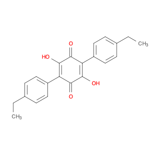 2,5-Cyclohexadiene-1,4-dione, 2,5-bis(4-ethylphenyl)-3,6-dihydroxy-