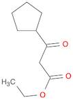 Cyclopentanepropanoic acid, β-oxo-, ethyl ester