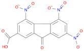 9H-Fluorene-2-carboxylic acid, 4,5,7-trinitro-9-oxo-