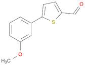 2-Thiophenecarboxaldehyde, 5-(3-methoxyphenyl)-