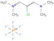 Methanaminium, N-[2-chloro-3-(dimethylamino)-2-propen-1-ylidene]-N-methyl-, hexafluorophosphate(1-…