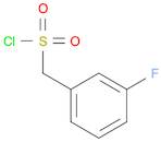 Benzenemethanesulfonyl chloride, 3-fluoro-