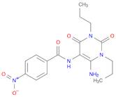 Benzamide, N-(6-amino-1,2,3,4-tetrahydro-2,4-dioxo-1,3-dipropyl-5-pyrimidinyl)-4-nitro-