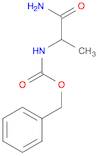 Carbamic acid, N-(2-amino-1-methyl-2-oxoethyl)-, phenylmethyl ester