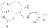 1,5-Benzothiazepine-5(2H)-acetic acid, 3-[[(1,1-dimethylethoxy)carbonyl]amino]-3,4-dihydro-4-oxo-,…