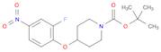 1-Piperidinecarboxylic acid, 4-(2-fluoro-4-nitrophenoxy)-, 1,1-dimethylethyl ester