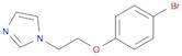 1H-Imidazole, 1-[2-(4-bromophenoxy)ethyl]-