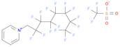 Pyridinium, 1-(2,2,3,3,4,4,5,5,6,6,7,7,8,8,8-pentadecafluorooctyl)-, 1,1,1-trifluoromethanesulfo...