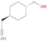 Cyclohexanemethanol, 4-(2-propyn-1-yl)-, trans-