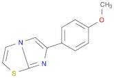 Imidazo[2,1-b]thiazole, 6-(4-methoxyphenyl)-