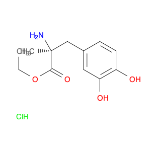 L-Tyrosine, 3-hydroxy-α-methyl-, ethyl ester, hydrochloride (1:1)