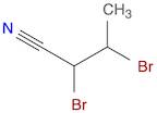 Butanenitrile, 2,3-dibromo-