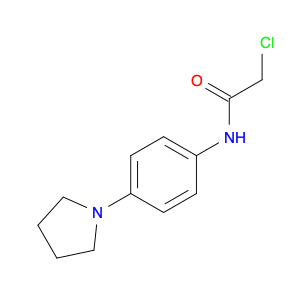 Acetamide, 2-chloro-N-[4-(1-pyrrolidinyl)phenyl]-