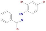 Benzenecarbohydrazonoyl bromide, N-(2,4-dibromophenyl)-