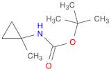 Carbamic acid, N-(1-methylcyclopropyl)-, 1,1-dimethylethyl ester