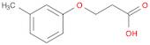 Propanoic acid, 3-(3-methylphenoxy)-