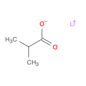 Propanoic acid, 2-methyl-, lithium salt (1:1)