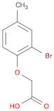 Acetic acid, 2-(2-bromo-4-methylphenoxy)-