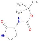 Carbamic acid, N-[(3R)-2-oxo-3-pyrrolidinyl]-, 1,1-dimethylethyl ester