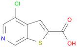 Thieno[2,3-c]pyridine-2-carboxylic acid, 4-chloro-