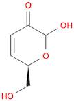 2H-Pyran-3(6H)-one, 2-hydroxy-6-(hydroxymethyl)-, (6R)-