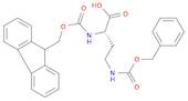 Butanoic acid, 2-[[(9H-fluoren-9-ylmethoxy)carbonyl]amino]-4-[[(phenylmethoxy)carbonyl]amino]-, (2…