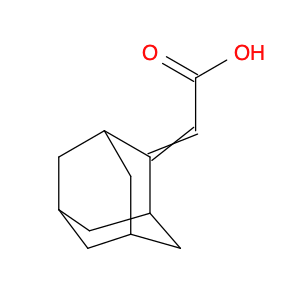 Acetic acid, 2-(tricyclo[3.3.1.13,7]dec-2-ylidene)-