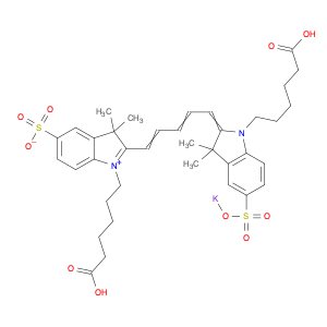 Cyanine 5 Bihexanoic Acid Dye, Potassium Salt