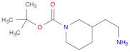 1-Piperidinecarboxylic acid, 3-(2-aminoethyl)-, 1,1-dimethylethyl ester